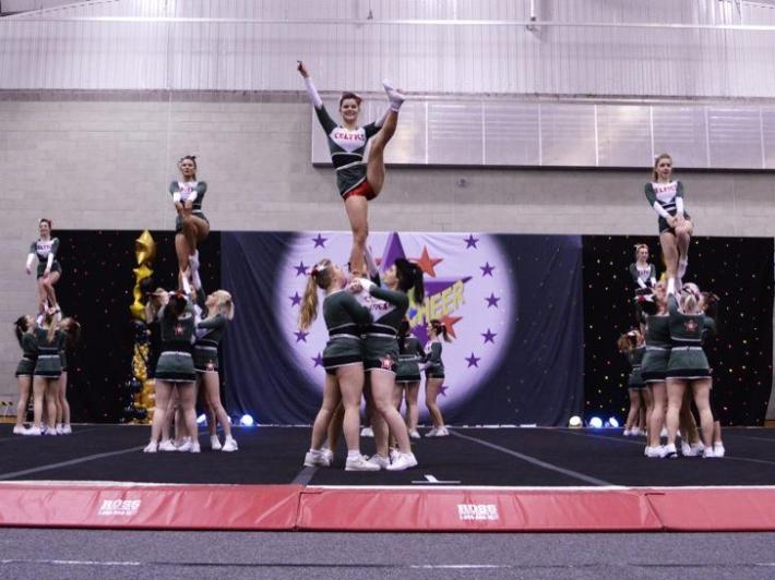 1st place for the Celtic Aviators All-Girl
